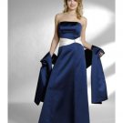 A-Line Strapless Floor- Length Satin Mother of the Bride Dresses new Style(MWYN124)