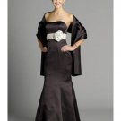A-Line Strapless Floor- Length Satin Mother of the Bride Dresses new Style(MWYN123)