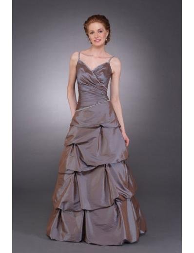 A-Line Spaghetti Straps Floor Length Taffeta Mother of the Bride Dresses new style(MWYN081)