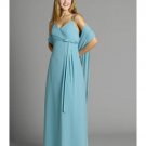 A-Line Spagetti Straps Floor Length Chiffon Mother of the Bride Dresses(MBD0096)