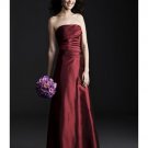 A-Line Strapless Tea-length Taffeta Mother of the Bride Dresses(MBD0092)