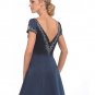 A-Line V-neck Floor- Length Satin Mother of the Bride Dresses new Style(MWYN006)