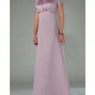 A-Line Round-neck Floor- Length Satin Mother of the Bride Dresses new Style(MWYN002)