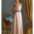 A-Line Strapless Floor Length Satin Mother of the Bride Dresses new style(MWYN097)
