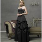 A-Line/Princess Strapless Floor-length Satin Bridesmaid Dress for brides new Style(BD0300)