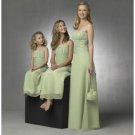 Column/Sheath Strapless Floor Length Chiffon Bridesmaid Dresses for brides new style(BD0269)