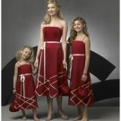 A-Line/Princess Strapless knee-length Satin Bridesmaid Dresses for brides new style(BD0270)