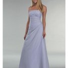 A-Line/Princess Strapless Floor-length Satin Bridesmaid Dress for brides new Style(BD0348)