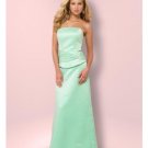 Column/Sheath Strapless Floor-length Satin Bridesmaid Dress for brides new Style(BD0354)