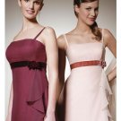 A-Line/Princess Spagetti Straps Floor-length Chiffon Bridesmaid Dress for brides new Style(BD0304)