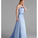 A-Line/Princess Strapless Floor-Length Satin Bridesmaid dress for brides new Style(BD0208)