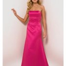 Column/Sheath Strapless Floor-length Satin Bridesmaid Dress for brides new Style(BD0347)
