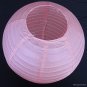100 pcs WHOLESALE LOTS 8'' Light Pink Paper Lantern Lamp Birthday Holiday Wedding Party Supplies
