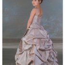 A-Line Round-neck Floor- Length Taffeta Flower girls Dress NEW Style(FGD0011)
