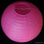 50 pcs WHOLESALE LOTS 8'' Hot Pink Paper Lantern Lamp Birthday Holiday Wedding Party Supplies