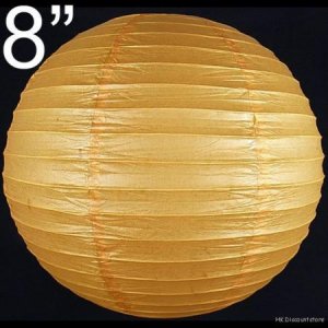 20 pcs WHOLESALE LOTS 8'' Orange Paper Lantern Lamp Birthday Holiday Wedding Party Supplies