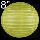 50 pcs WHOLESALE LOTS 8'' Yellow Paper Lantern Lamp Birthday Holiday Wedding Party Supplies