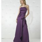 A-Line/Princess Strapless Floor Length Satin Bridesmaid Dresses for brides new Style(BD0157)