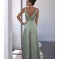 A-Line/Princess V-Neck Floor-Length Satin Bridesmaid dress for brides new Style(BD0021)