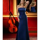 A-Line/Princess Strapless Floor-Length Satin Bridesmaid dress for brides new Style(BD0015)