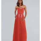 Empire Strapless Floor-length Chiffon Bridesmaid Dresses for brides new Style(BD0200)