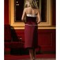 A-Line/Princess Strapless Tea-length Satin Bridesmaid dress for brides new Style(BD0079)