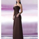 A-Line/Princess Strapless Floor Length Satin Bridesmaid Dresses for brides new style(BD0115)