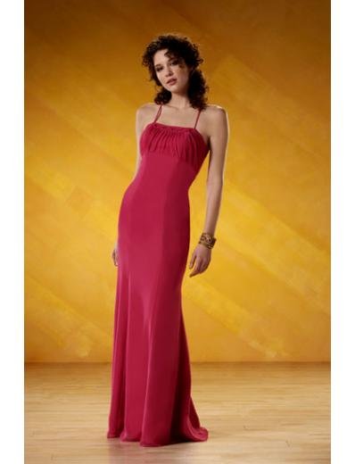 A-Line/Princess Spaghetti Straps Floor-Length Satin Bridesmaid dress for brides new Style(BD0068)