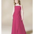 A-Line/Princess Spagetti Straps Floor Length Satin Bridesmaid dress for brides new Style(BD0339)