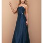 A-Line/Princess Strapless Floor Length Satin Bridesmaid dress for brides new Style(BD0333)