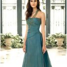 A-Line/Princess Strapless Tea-length Satin Bridesmaid dress for brides new Style(BDS0058)