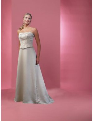 A-Line/Princess Spaghetti Straps Floor length Satin Bridesmaid dress for brides new Style(BD0220)