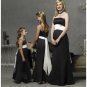 Column/Sheath Strapless Floor Length Satin Bridesmaid Dresses for brides new style(BD0282)