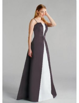 A-Line/Princess Spaghetti Straps Floor length Satin Bridesmaid dress for brides new Style(BD0215)