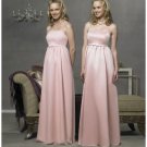 Empire spaghetti straps Length Satin Bridesmaid Dresses for brides new style(BD0284)