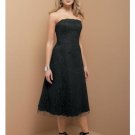 A-Line/Princess Strapless Knee-Length Satin Bridesmaid dress for brides new Style(BD0326)