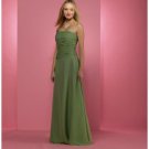 A-Line/Princess Strapless Floor length Satin Bridesmaid dress for brides new Style(BD0231)