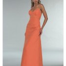 A-Line/Princess Spagetti Straps Floor Length Satin Bridesmaid dress for brides new Style(BD0346)