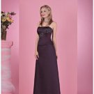 Column/Sheath Spaghetti Straps Floor Length Satin Bridesmaid Dresses for brides new style(BD0223)