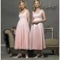 Empire Scoop Tea-length Satin Bridesmaid Dresses for brides new style(BD0285)