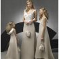 A-Line/Princess V-neck Floor-Length Satin Bridesmaid dress for brides new Style(BD0264)