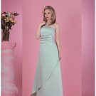 Column/Sheath Strapless Floor Length Satin Bridesmaid Dresses for brides new style(BD0225)