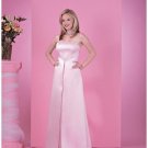 A-Line/Princess Strapless Floor length Satin Bridesmaid dress for brides new Style(BD0227)