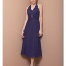 A-Line/Princess Halter Top Knee-Length Satin Bridesmaid dress for brides new Style(BD0325)