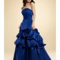 A-Line/Princess Strapless Floor-Length Satin Bridesmaid dress for brides new Style(BMD0025)