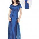 Empire Scoop Floor Length Satin Bridesmaid dress for brides new Style(BMD0110)