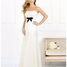 A-Line/Princess Strapless Floor-Length Satin Bridesmaid dress for brides new Style(BMD0064)