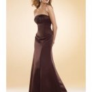 Mermaid Strapless Floor-Length Satin Bridesmaid dress for brides new Style(BMD0027)