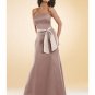 A-Line/Princess Strapless Floor-Length Satin Bridesmaid dress for brides new Style(BMD0028)