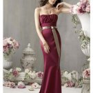 Mermaid Strapless Floor Length Satin Bridesmaid Dresses for brides new style(BMD0201)